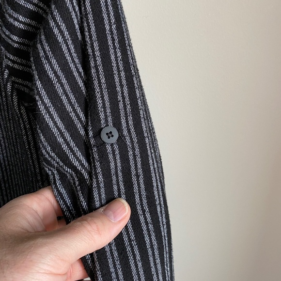 DKNY Black and White Striped Mini Dress - Picture 5 of 14